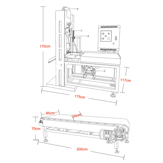 Машина для разделения натуральной поверхности камня